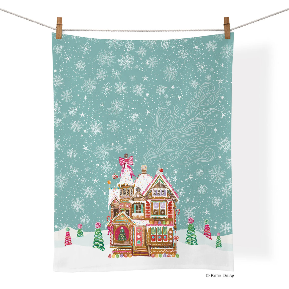 Gingerbread Tea Towel