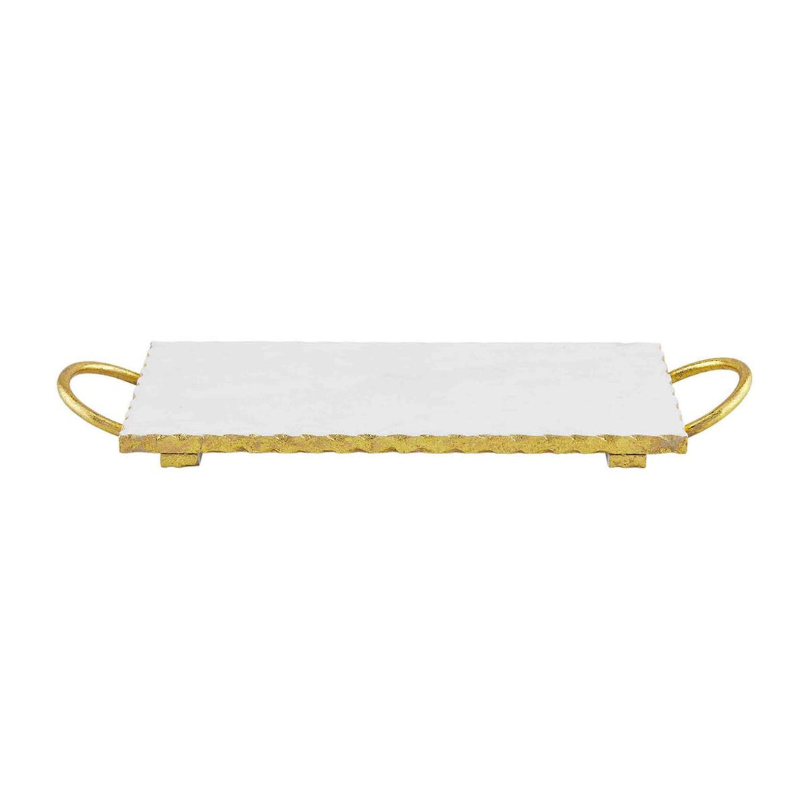 Gold Edge Marble Board with Handles