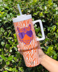 On the go Tiger Tumbler