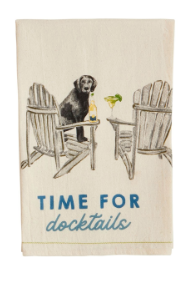 Docktails Tea Towel