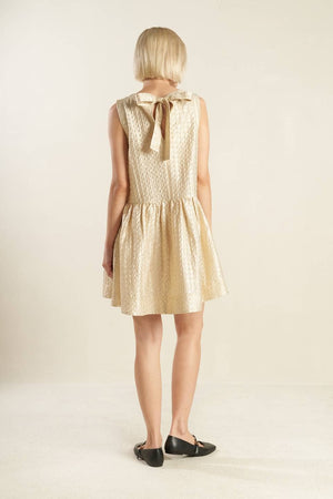 Gold Holiday Dress