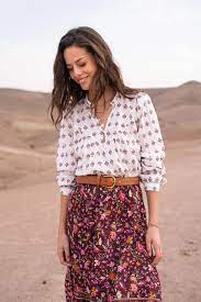 Perle Embroidered Blouse