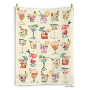 Holiday Cheer Cotton Tea Towel