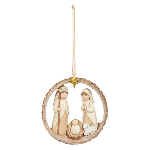 Holy Family Ornament