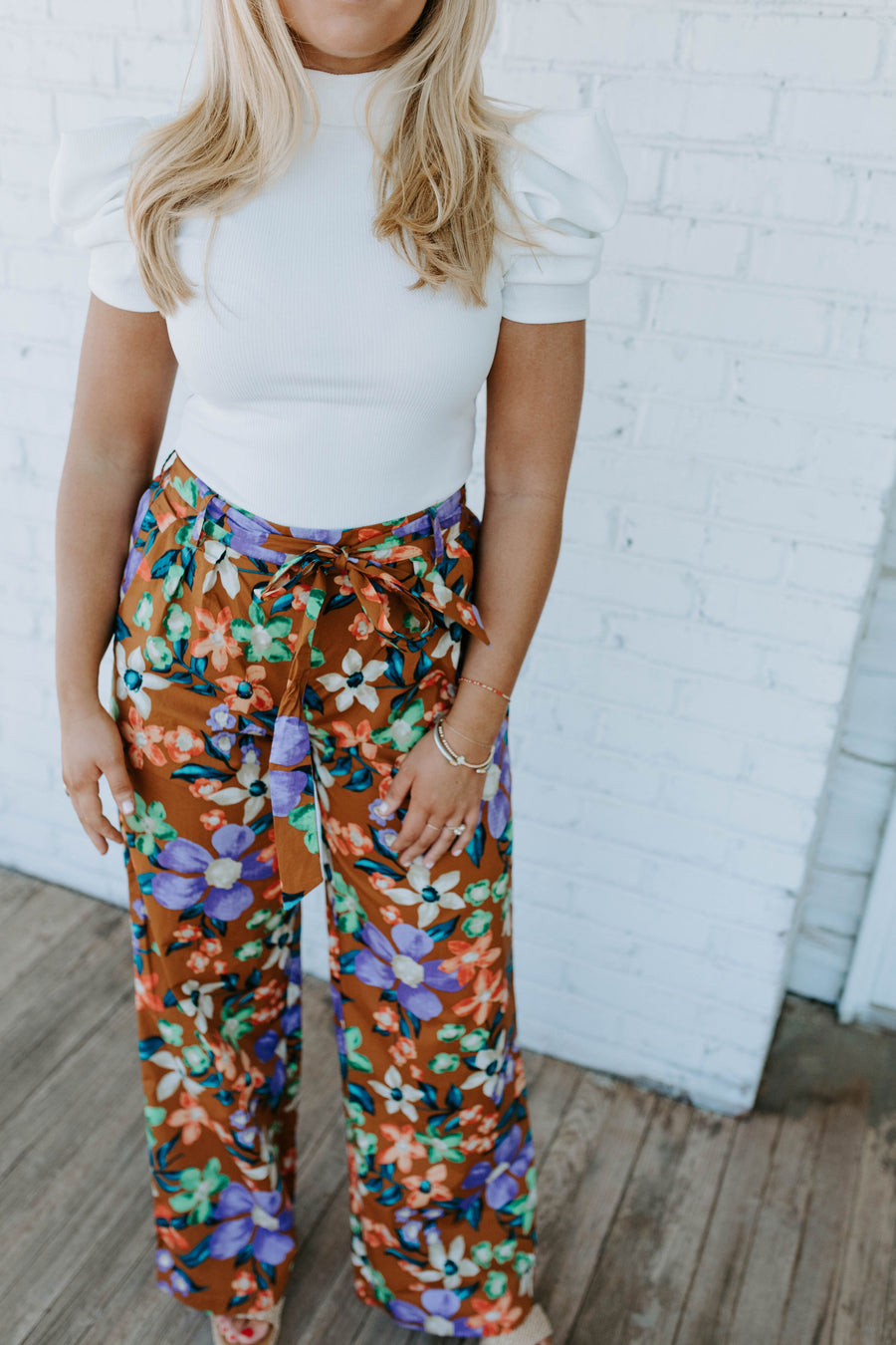 Floral Flowy Pant