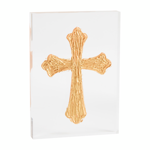 Tall Acrylic Cross Plaque