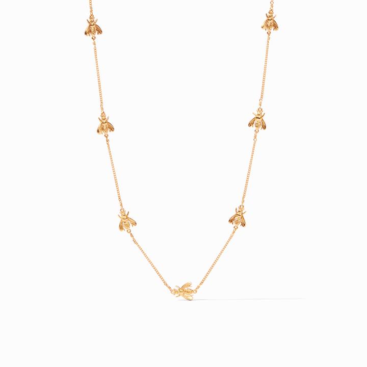 Bee Necklace Delicate Gold