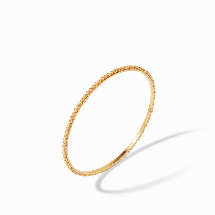 Colette Bead Bangle Gold