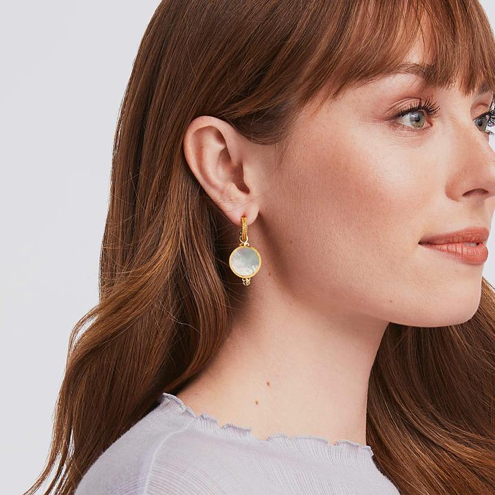 Meridian Hoop and Charm Earring