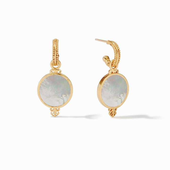 Meridian Hoop and Charm Earring