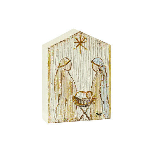 Holy Family Textured Block