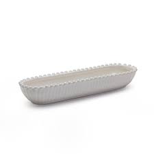 Heirloom Pearl Edge Oval Dish