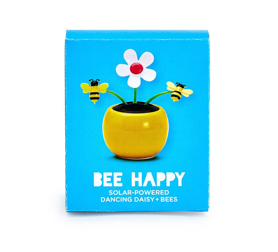 Bee Happy Solar Dancing Daisy and Bees