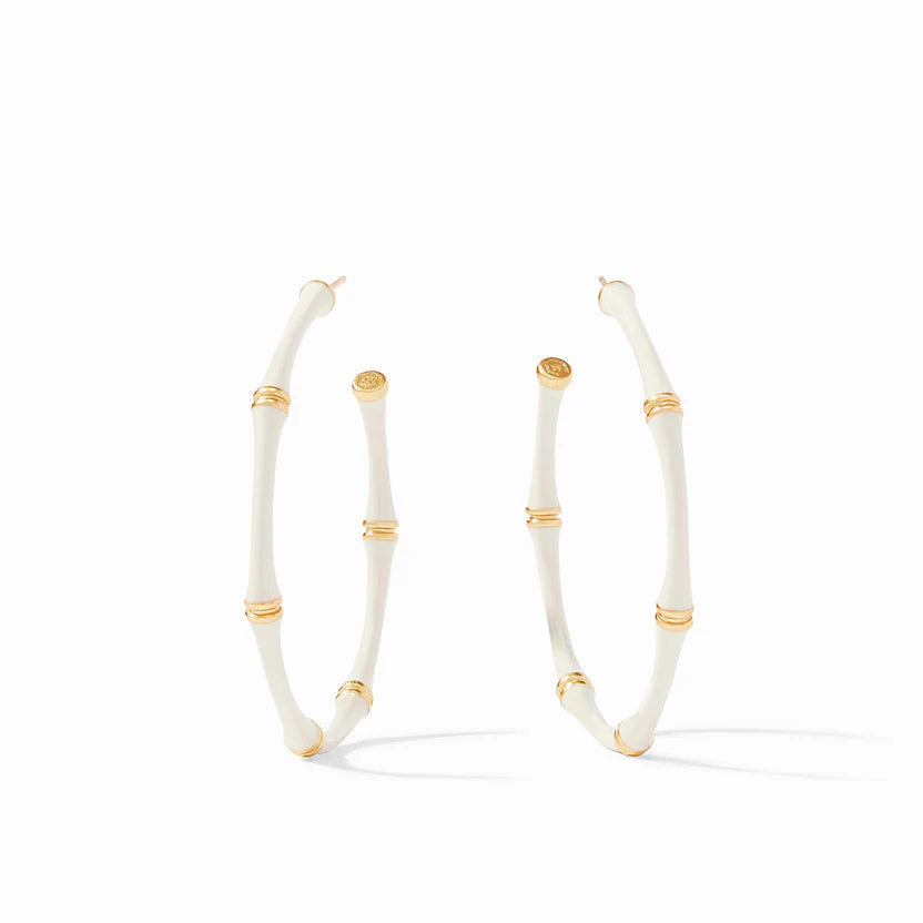 Bamboo Hoop-gold and ivory