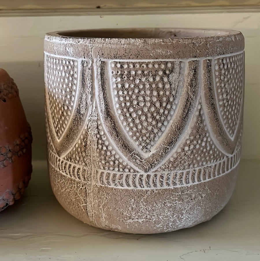 Cement Decorative Pot