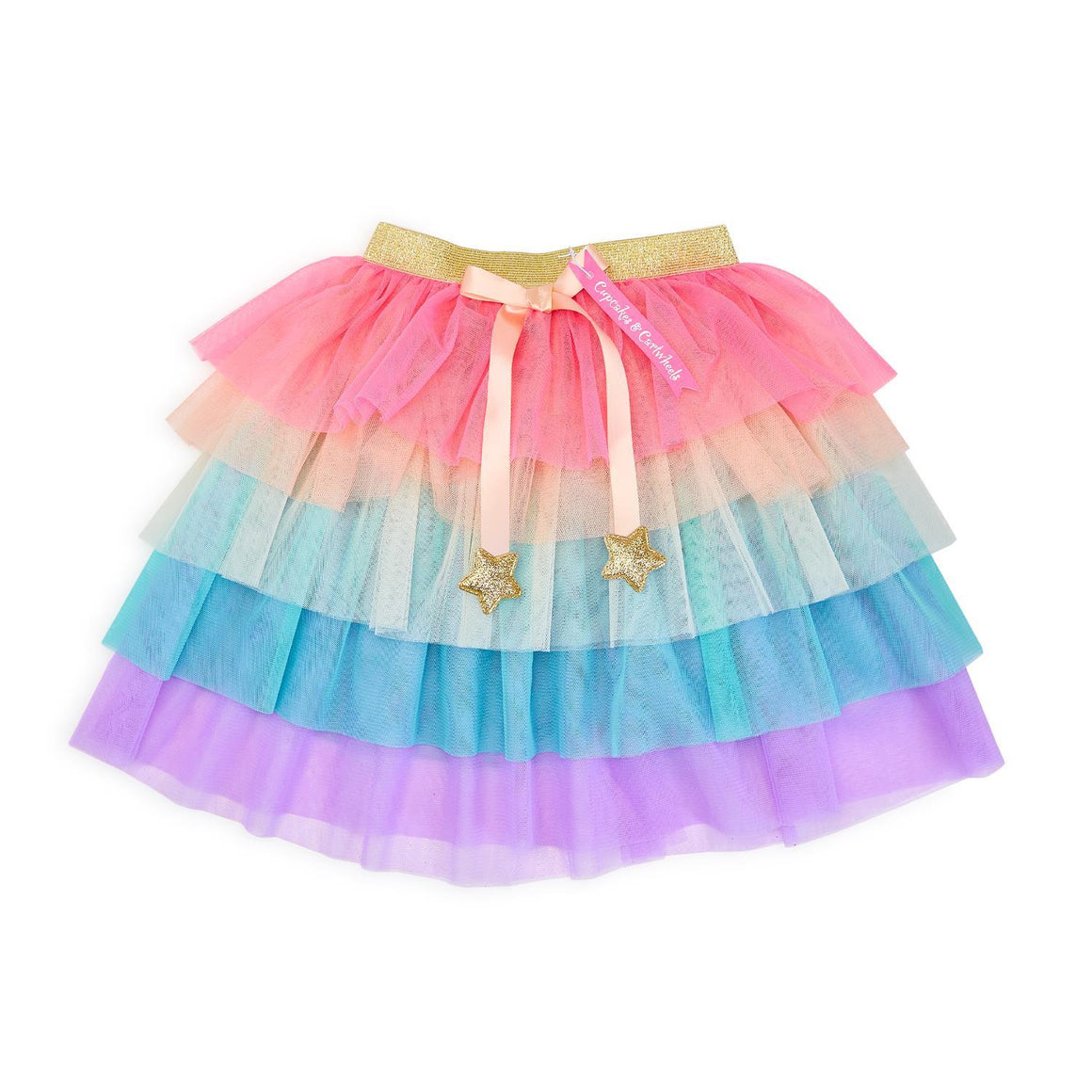 Rainbow Tulle Dress Up Skirt