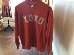 XOXO Red Pullover